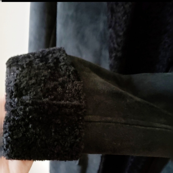 ➡️ SOLD Ralph Lauren Long Leather Coat - Picture 5 of 8